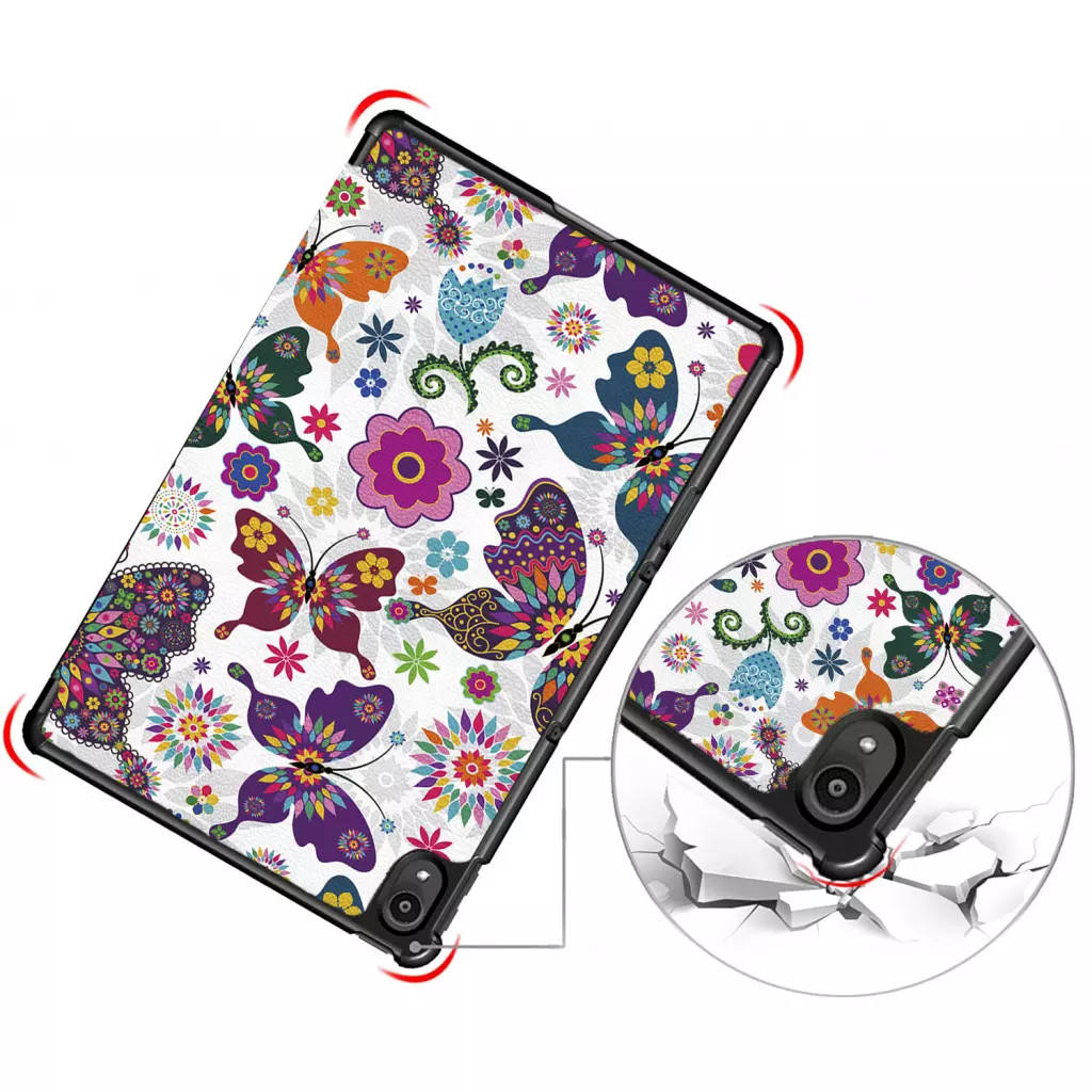 Чехол для планшета BeCover Smart Case Lenovo Tab P11 / P11 Plus Butterfly (706099) - 3 Чехол для планшета BeCover Smart Case Lenovo Tab P11 / P11 Plus Butterfly (706099) - 3