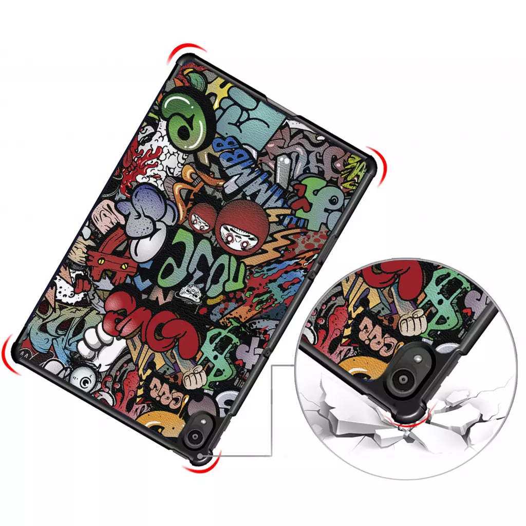 Чехол для планшета BeCover Smart Case Lenovo Tab P11 / P11 Plus Graffiti (706102) - 3 Чехол для планшета BeCover Smart Case Lenovo Tab P11 / P11 Plus Graffiti (706102) - 3