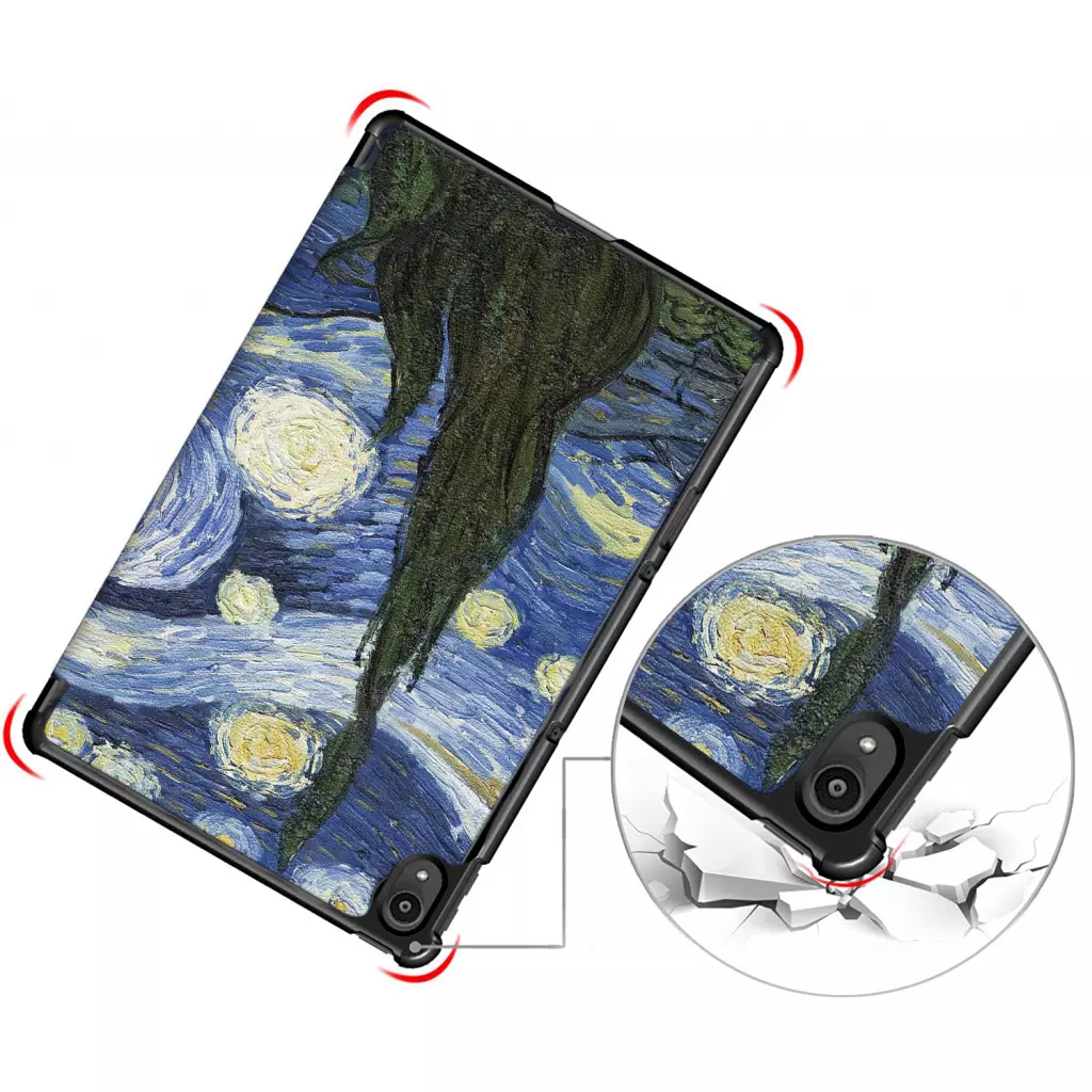Чехол для планшета BeCover Smart Case Lenovo Tab P11 / P11 Plus Night (706103) - 3 Чехол для планшета BeCover Smart Case Lenovo Tab P11 / P11 Plus Night (706103) - 3