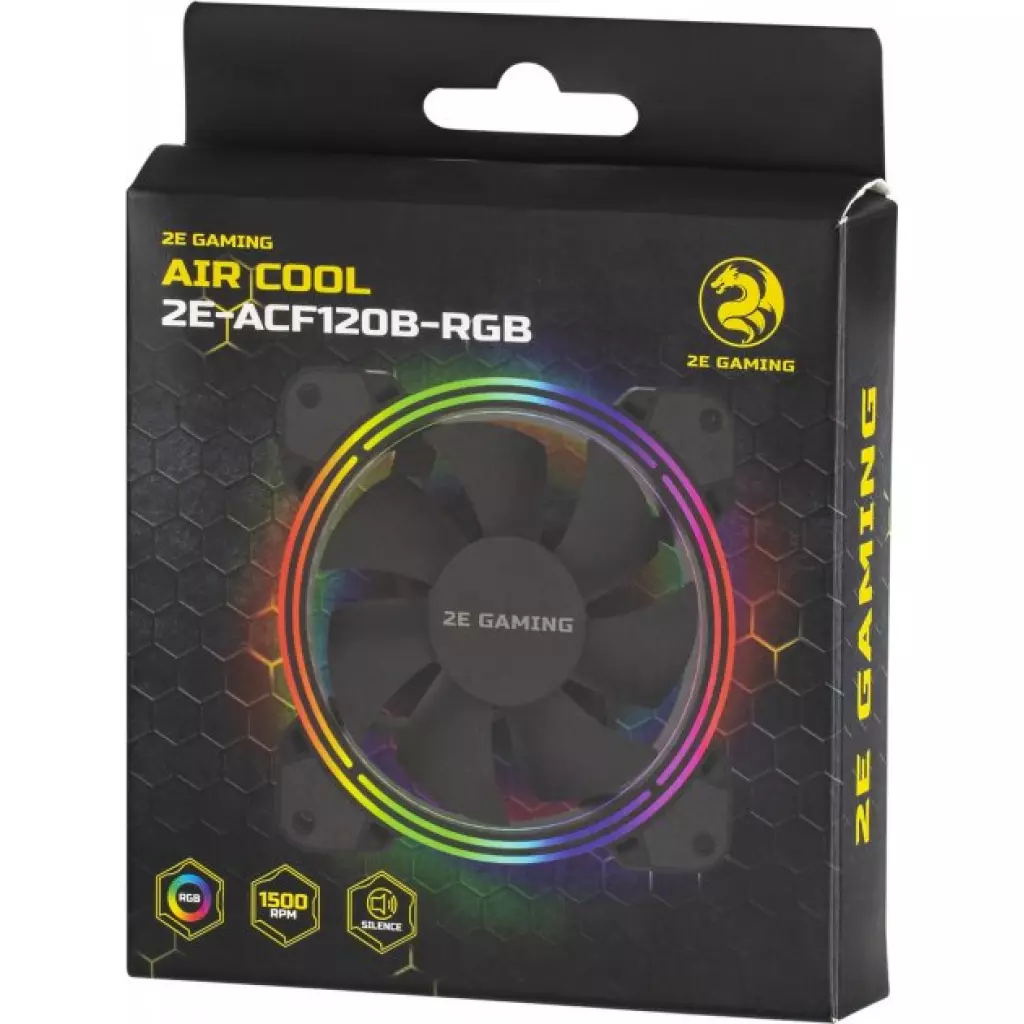 Кулер для корпуса 2E GAMING AIR COOL (ACF120B-RGB) (2E-ACF120B-RGB) - 7 Кулер для корпуса 2E GAMING AIR COOL (ACF120B-RGB) (2E-ACF120B-RGB) - 7