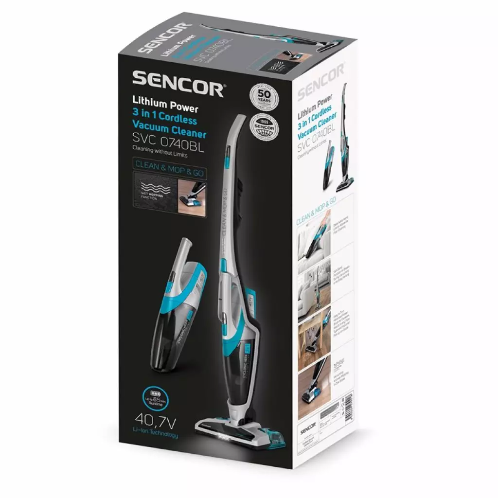 Пылесос Sencor SVC0740BL - 9 Пылесос Sencor SVC0740BL - 9