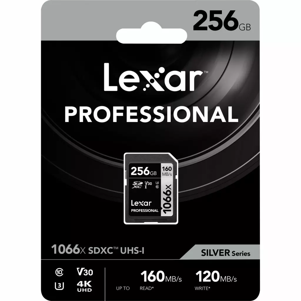 Карта памяти Lexar 256GB SDXC class 10 UHS-II V30 U3 1066x White (LSD1066256G-BNNNG) - 1 Карта памяти Lexar 256GB SDXC class 10 UHS-II V30 U3 1066x White (LSD1066256G-BNNNG) - 1