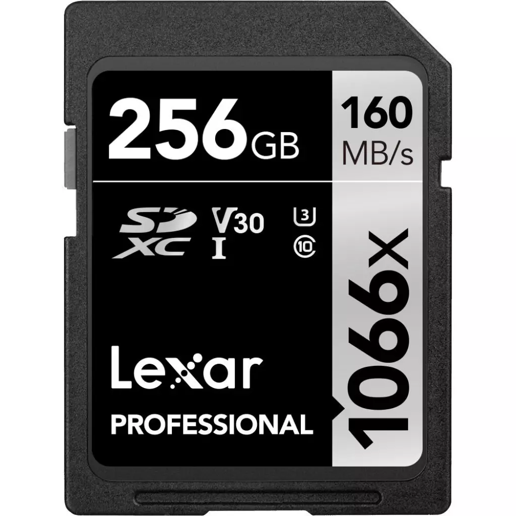 Карта памяти Lexar 256GB SDXC class 10 UHS-II V30 U3 1066x White (LSD1066256G-BNNNG)