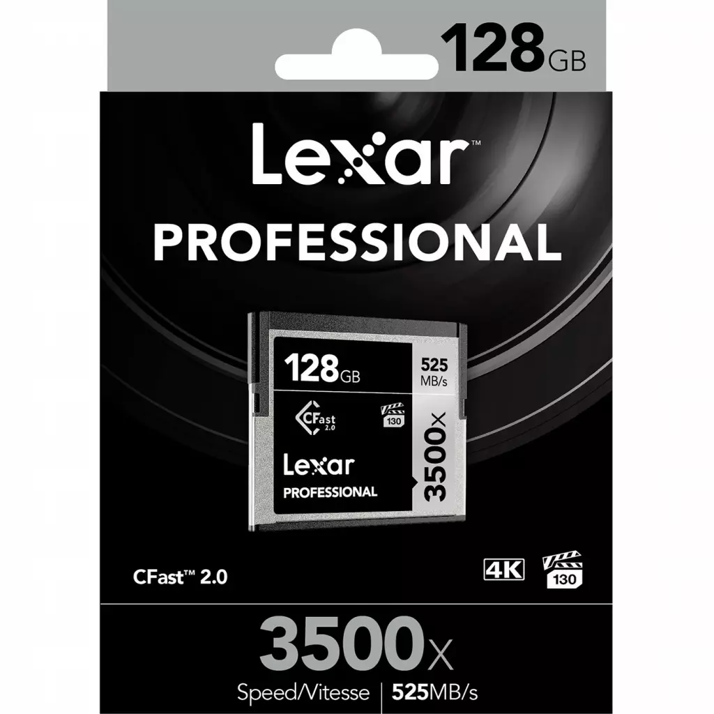 Карта памяти Lexar 128GB Compact Flash 3500x Professional (LC128CRBEU3500) - 1 Карта памяти Lexar 128GB Compact Flash 3500x Professional (LC128CRBEU3500) - 1