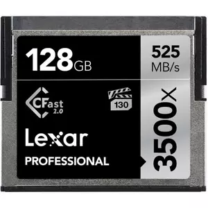 Карта памяти Lexar 128GB Compact Flash 3500x Professional (LC128CRBEU3500)