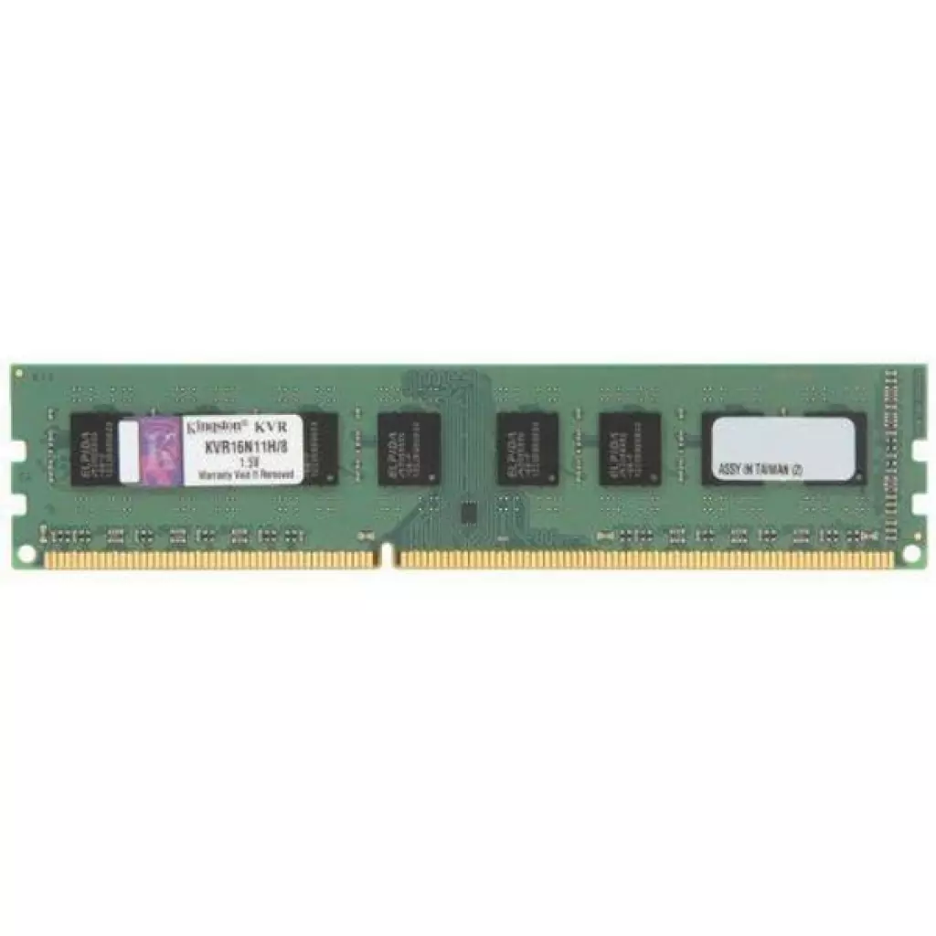 Модуль памяти для компьютера DDR3 8GB 1600 MHz Kingston (KVR16N11H/8WP)