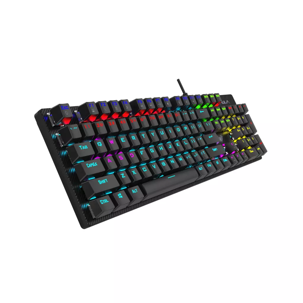 Клавиатура Aula Retribution Mechanical Keyboard EN/RU Blue switch (6948391240329) - 2 Клавиатура Aula Retribution Mechanical Keyboard EN/RU Blue switch (6948391240329) - 2
