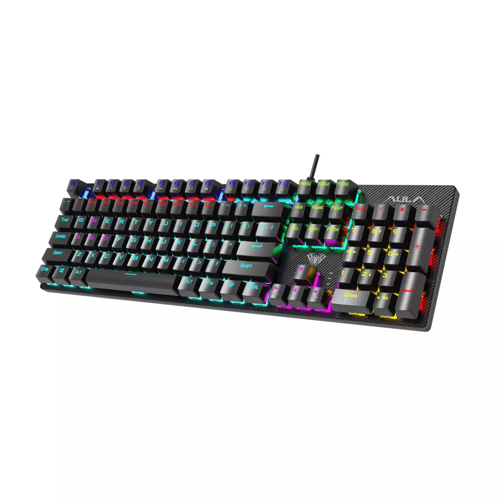 Клавиатура Aula Retribution Mechanical Keyboard EN/RU Blue switch (6948391240329) - 3 Клавиатура Aula Retribution Mechanical Keyboard EN/RU Blue switch (6948391240329) - 3