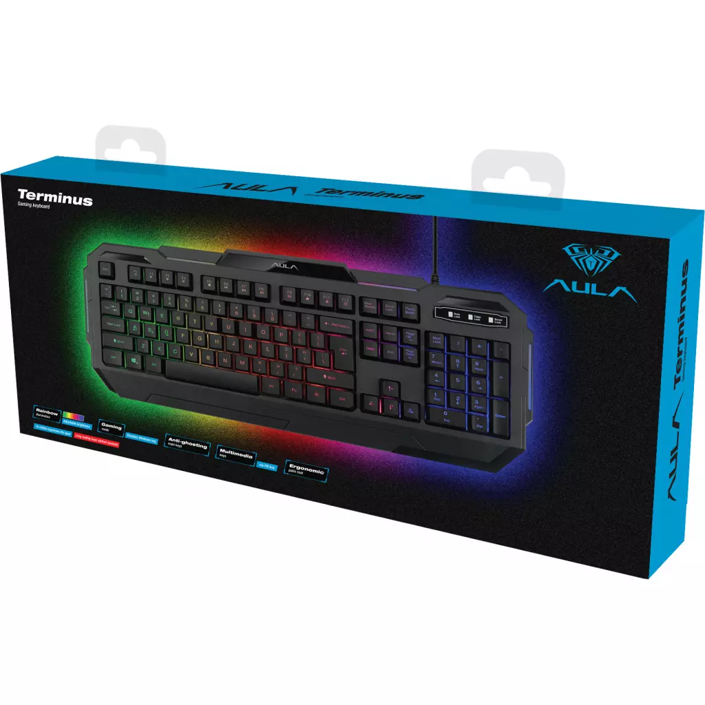 Клавиатура Aula Terminus gaming keyboard EN/RU (6948391234519) - 6 Клавиатура Aula Terminus gaming keyboard EN/RU (6948391234519) - 6
