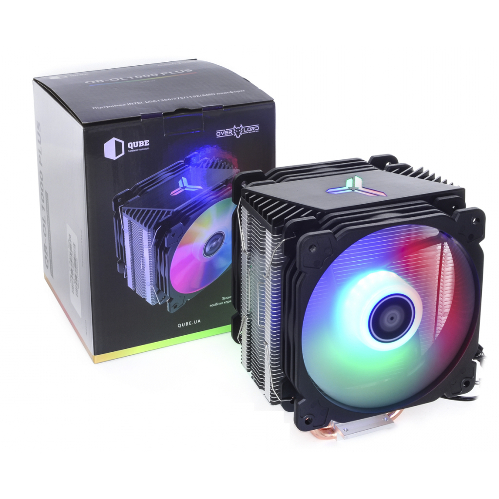 Кулер для процессора Qube QB-OL1000-PLUS - 3 Кулер для процессора Qube QB-OL1000-PLUS - 3