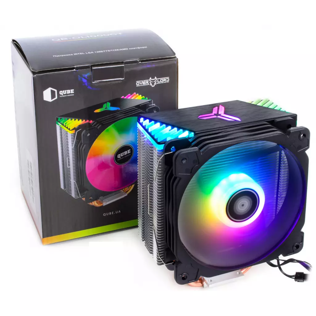 Кулер для процессора Qube QB-OL1000-PLUS - 4 Кулер для процессора Qube QB-OL1000-PLUS - 4
