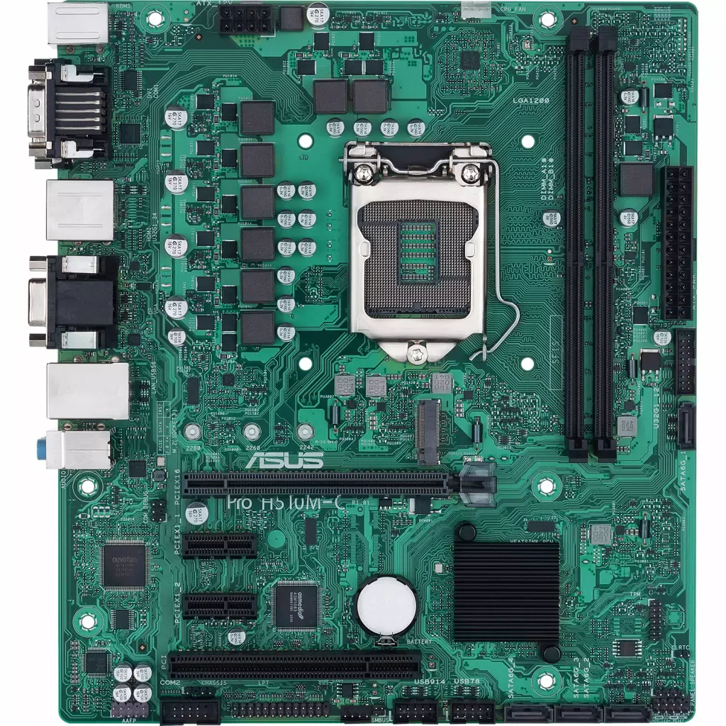 Материнская плата ASUS PRO H510M-C/CSM - 1 Материнская плата ASUS PRO H510M-C/CSM - 1