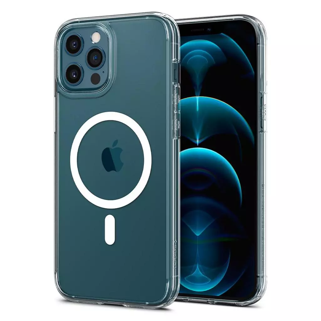 Чехол для моб. телефона Spigen Apple iPhone 12 Pro Max Ultra Hybrid Mag Safe, White (ACS02622) - 2 Чехол для моб. телефона Spigen Apple iPhone 12 Pro Max Ultra Hybrid Mag Safe, White (ACS02622) - 2