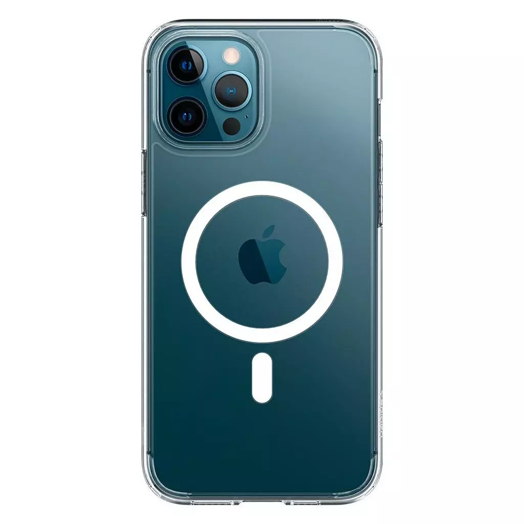 Чехол для моб. телефона Spigen Apple iPhone 12 Pro Max Ultra Hybrid Mag Safe, White (ACS02622) - 7 Чехол для моб. телефона Spigen Apple iPhone 12 Pro Max Ultra Hybrid Mag Safe, White (ACS02622) - 7