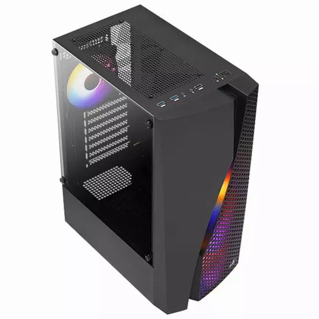 Корпус AeroCool Wave-G-BK-v2 - 10 Корпус AeroCool Wave-G-BK-v2 - 10