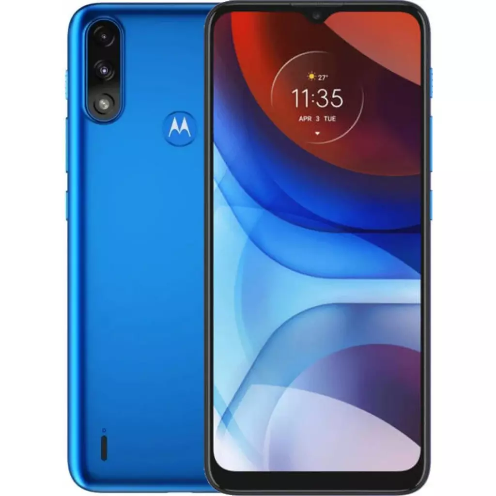 Мобильный телефон Motorola E7i 2/32 GB Power Tahiti Blue - 5 Мобильный телефон Motorola E7i 2/32 GB Power Tahiti Blue - 5