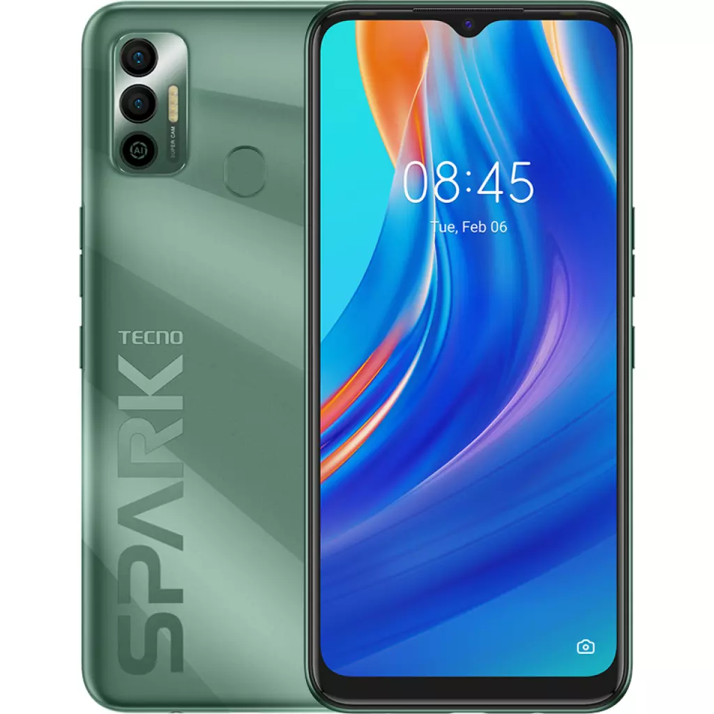 Мобильный телефон Tecno KF6n (Spark 7 4/128Gb) Green (4895180766435) - 8