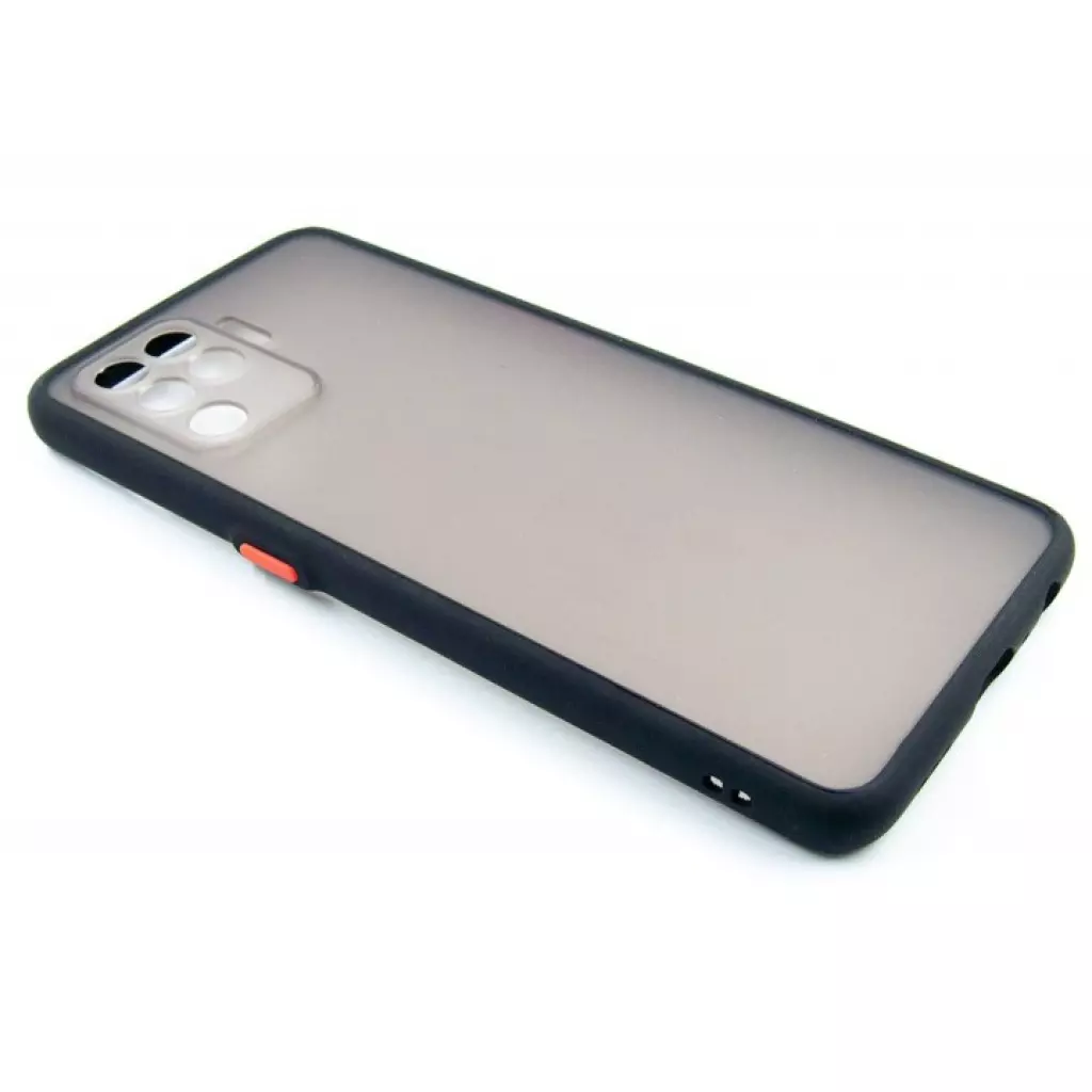 Чехол для моб. телефона Dengos Matte OPPO Reno 5 Lite (black) (DG-TPU-MATT-74) - 1 Чехол для моб. телефона Dengos Matte OPPO Reno 5 Lite (black) (DG-TPU-MATT-74) - 1