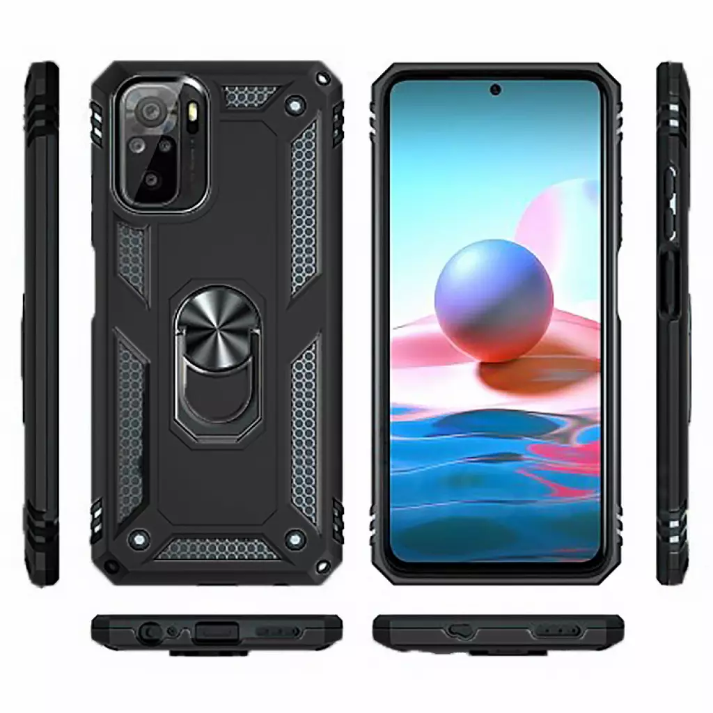 Чехол для моб. телефона BeCover Military Xiaomi Redmi Note 10 / Note 10s Black (706062) - 2 Чехол для моб. телефона BeCover Military Xiaomi Redmi Note 10 / Note 10s Black (706062) - 2