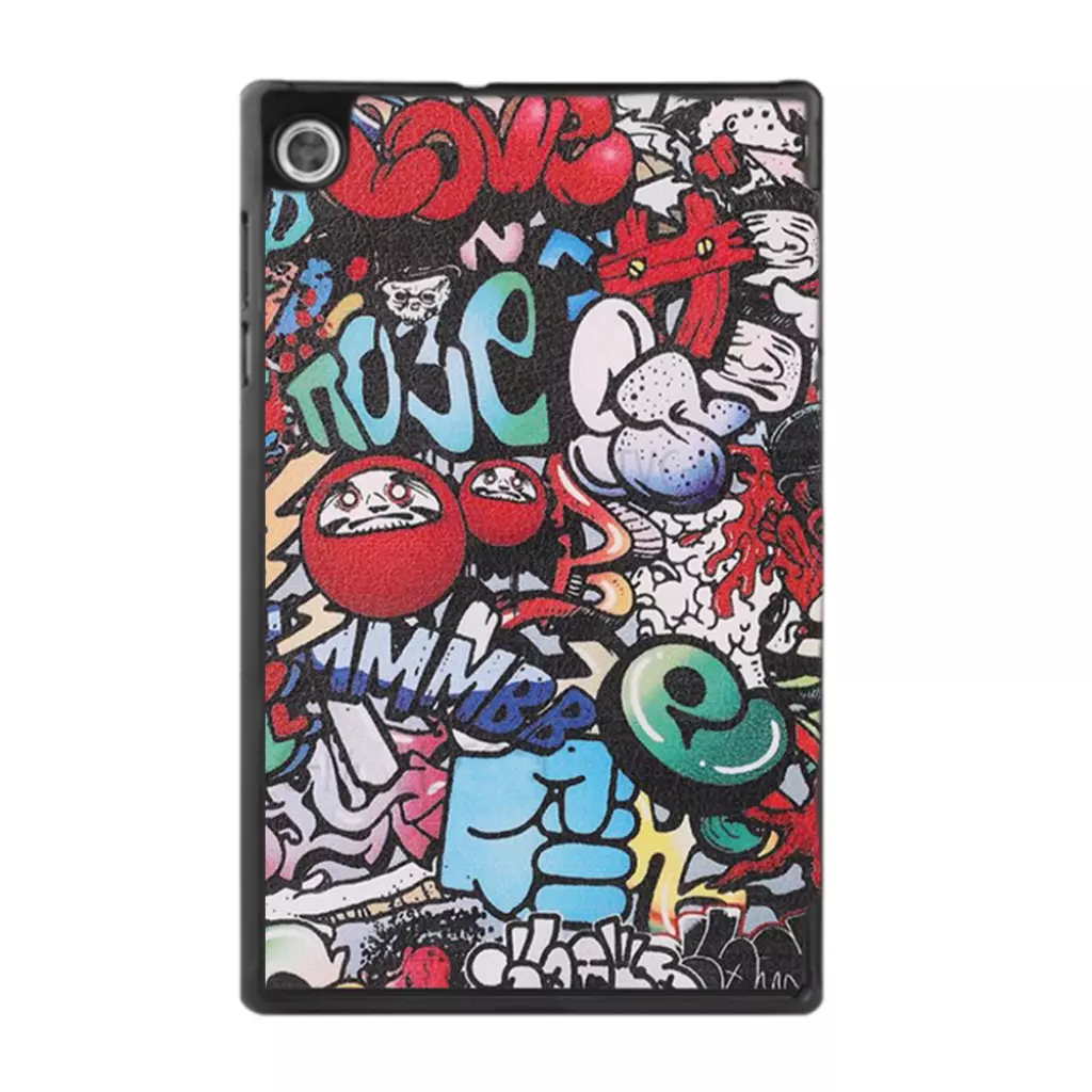 Чехол для планшета BeCover Smart Case Lenovo Tab M10 TB-X306F HD (2nd Gen) Graffiti (706113) - 1 Чехол для планшета BeCover Smart Case Lenovo Tab M10 TB-X306F HD (2nd Gen) Graffiti (706113) - 1