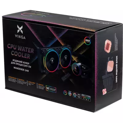 Система водного охлаждения Vinga Wanderer-240 - 2 Система водного охлаждения Vinga Wanderer-240 - 2