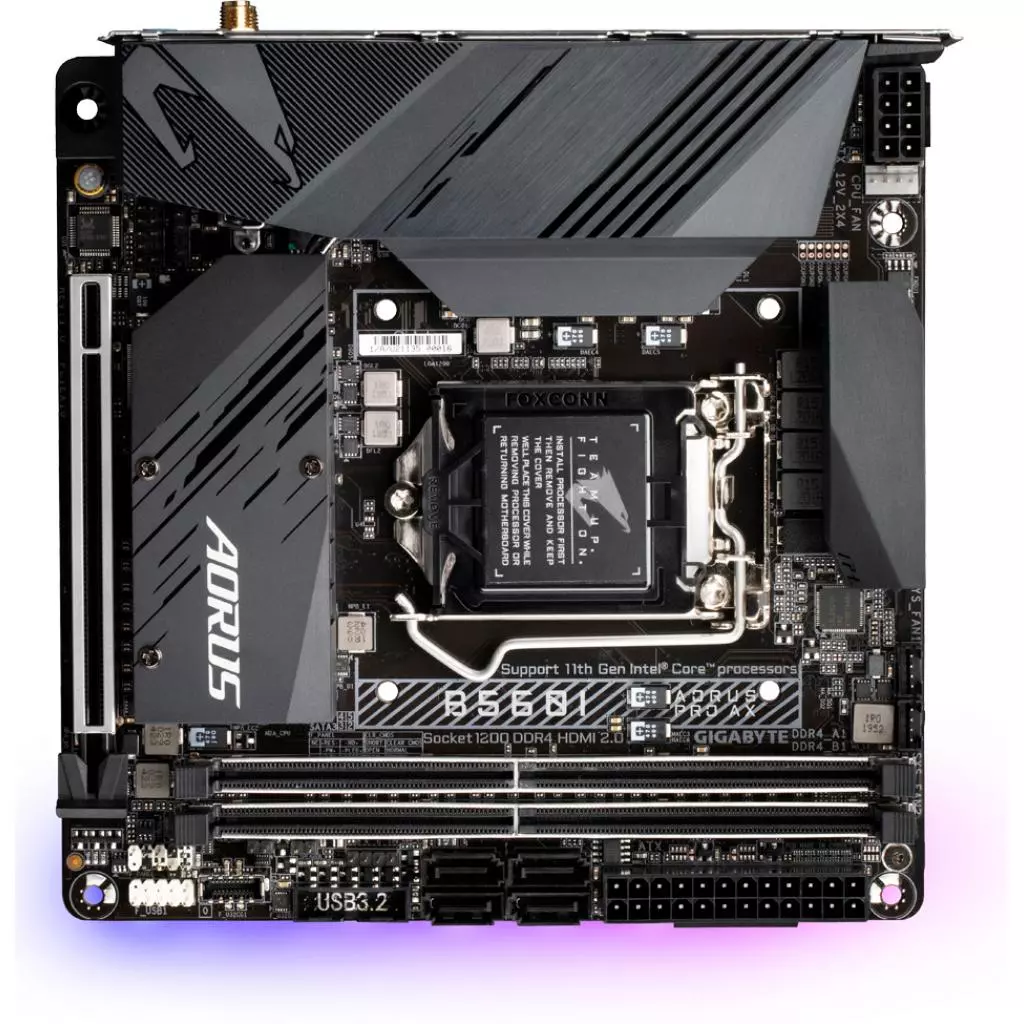 Материнская плата GIGABYTE B560I AORUS PRO AX - 1