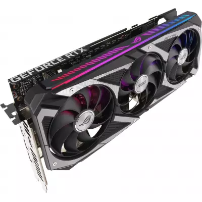 Видеокарта ASUS GeForce RTX3060 12Gb ROG STRIX OC V2 GAMING LHR (ROG-STRIX-RTX3060-O12G-V2-GAMING) - 10 Видеокарта ASUS GeForce RTX3060 12Gb ROG STRIX OC V2 GAMING LHR (ROG-STRIX-RTX3060-O12G-V2-GAMING) - 10