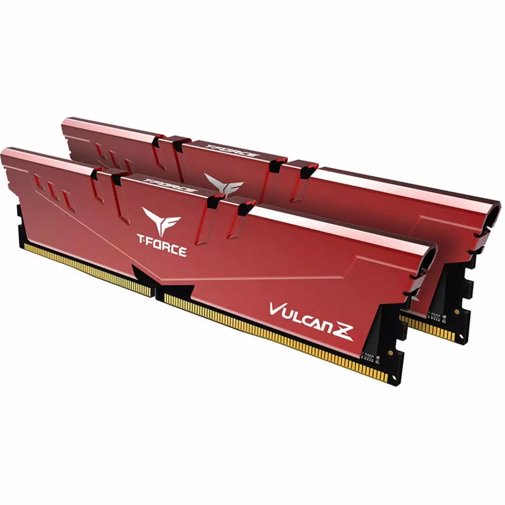 Модуль памяти для компьютера DDR4 16GB (2x8GB) 3200 MHz T-Force Vulcan Z Red Team (TLZRD416G3200HC16CDC01) - 1 Модуль памяти для компьютера DDR4 16GB (2x8GB) 3200 MHz T-Force Vulcan Z Red Team (TLZRD416G3200HC16CDC01) - 1