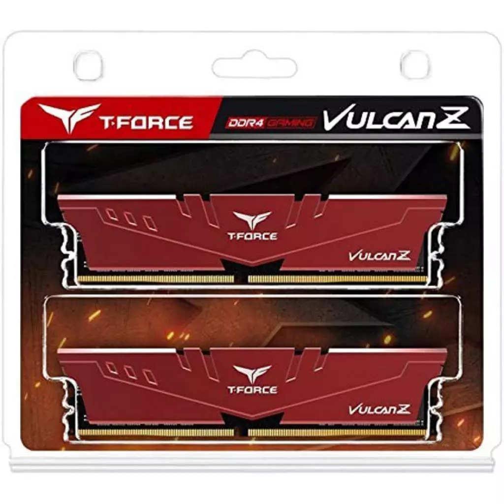 Модуль памяти для компьютера DDR4 16GB (2x8GB) 3200 MHz T-Force Vulcan Z Red Team (TLZRD416G3200HC16CDC01) - 6 Модуль памяти для компьютера DDR4 16GB (2x8GB) 3200 MHz T-Force Vulcan Z Red Team (TLZRD416G3200HC16CDC01) - 6