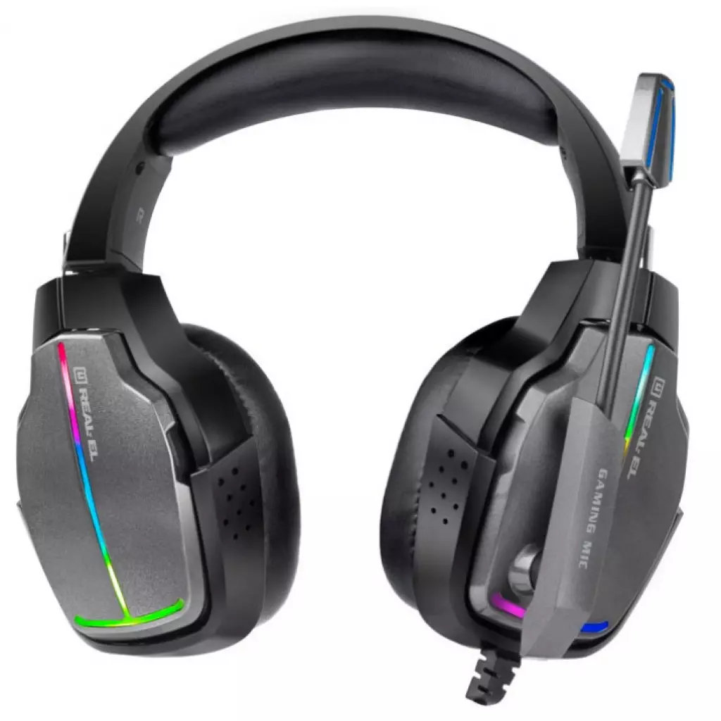 Наушники REAL-EL GDX-7780 Black - 1 Наушники REAL-EL GDX-7780 Black - 1