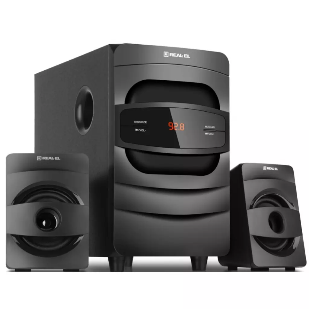 Акустическая система REAL-EL M-390 Black - 2 Акустическая система REAL-EL M-390 Black - 2