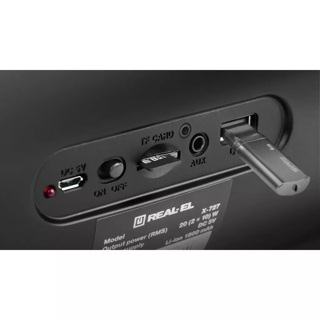Акустическая система REAL-EL X-727 Black - 4 Акустическая система REAL-EL X-727 Black - 4