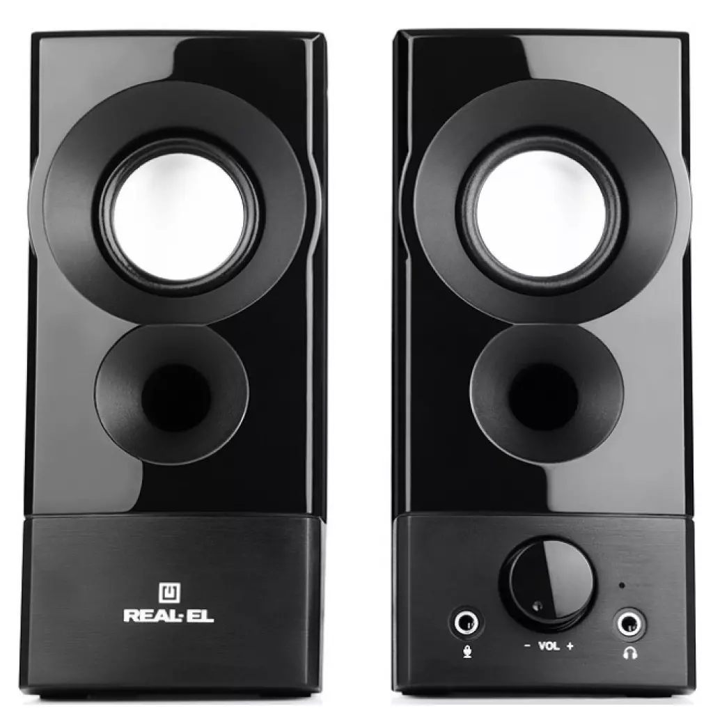 Акустическая система REAL-EL S-90 Black - 1 Акустическая система REAL-EL S-90 Black - 1