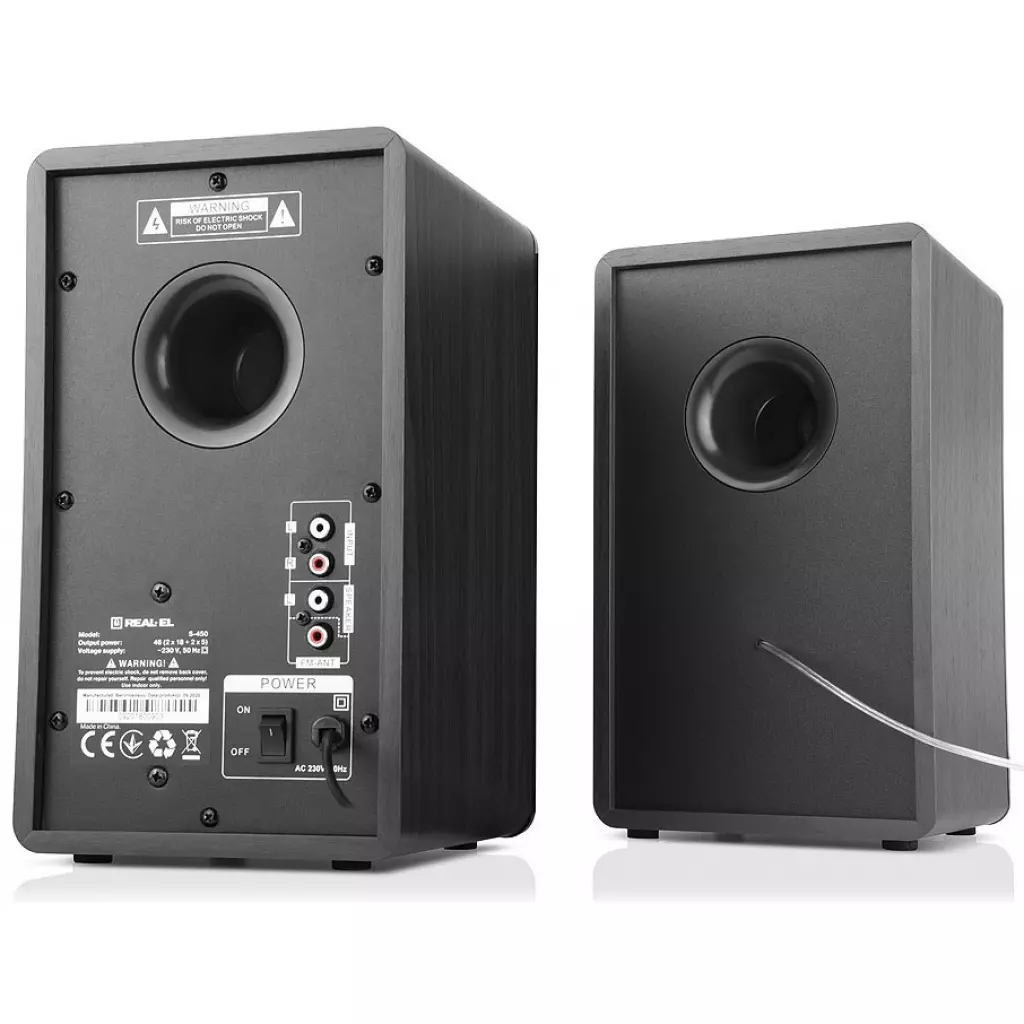 Акустическая система REAL-EL S-450 Black - 6 Акустическая система REAL-EL S-450 Black - 6
