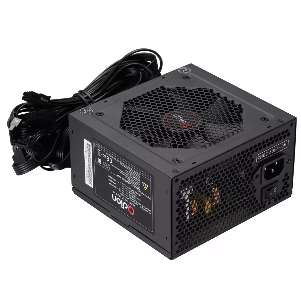 Блок питания Qdion 550W (QD-550DS 80+) - 1 Блок питания Qdion 550W (QD-550DS 80+) - 1