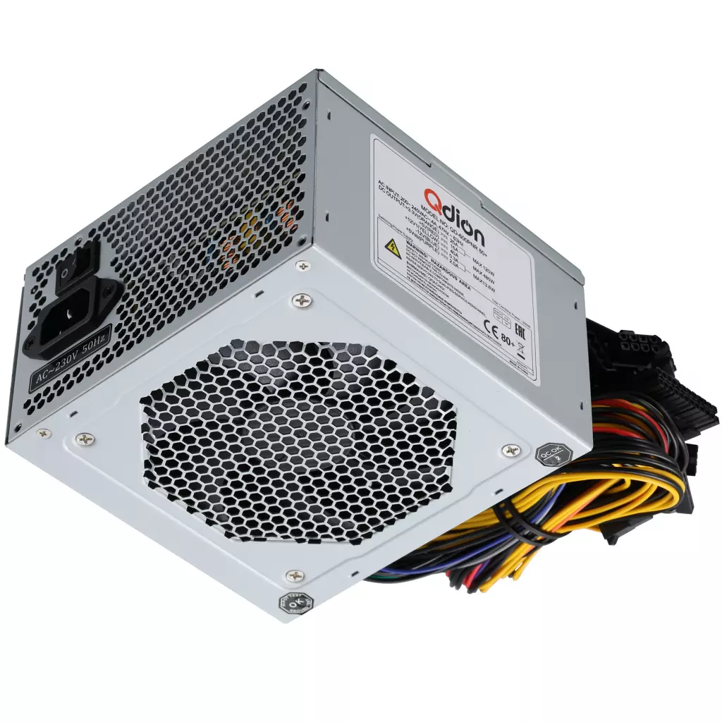 Блок питания Qdion 600W (QD-600PNR 80+) - 1 Блок питания Qdion 600W (QD-600PNR 80+) - 1