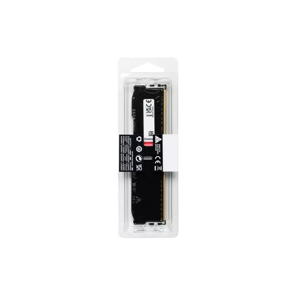 Модуль памяти для компьютера DDR3 8GB 1600 MHz Fury Beast Black Kingston Fury (ex.HyperX) (KF316C10BB/8) - 5 Модуль памяти для компьютера DDR3 8GB 1600 MHz Fury Beast Black Kingston Fury (ex.HyperX) (KF316C10BB/8) - 5