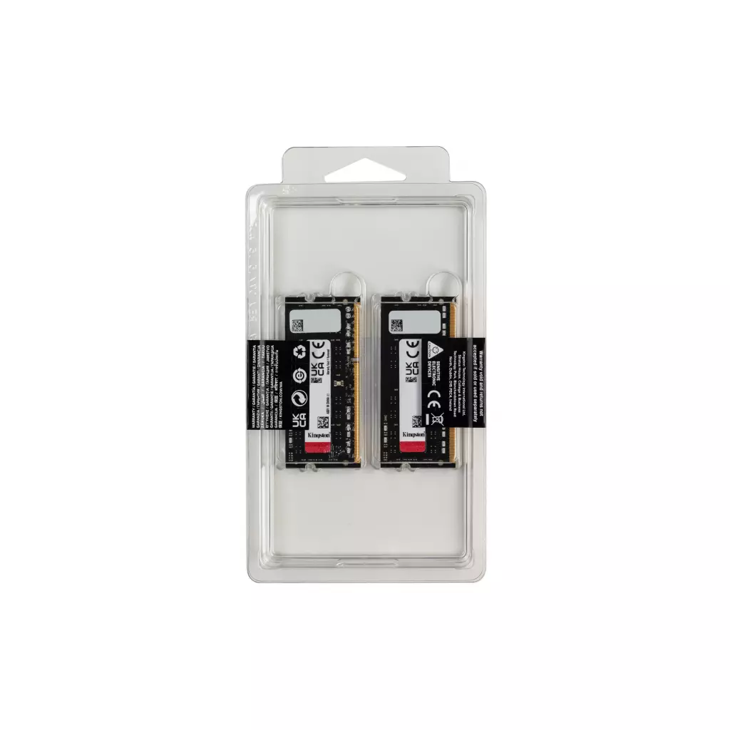 Модуль памяти для ноутбука SoDIMM DDR3L 8GB (2x4GB) 1866 MHz Fury Impact Kingston Fury (ex.HyperX) (KF318LS11IBK2/8) - 3 Модуль памяти для ноутбука SoDIMM DDR3L 8GB (2x4GB) 1866 MHz Fury Impact Kingston Fury (ex.HyperX) (KF318LS11IBK2/8) - 3