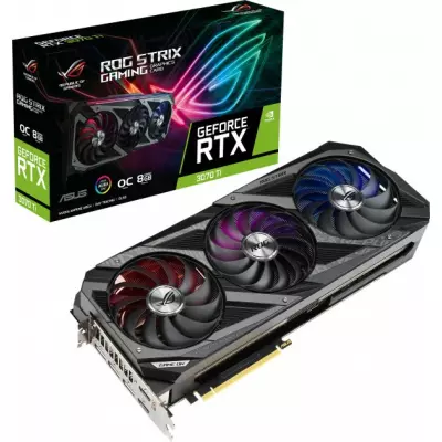 Видеокарта ASUS GeForce RTX3070 Ti 8Gb ROG STRIX OC GAMING (ROG-STRIX-RTX3070TI-O8G-GAMING)