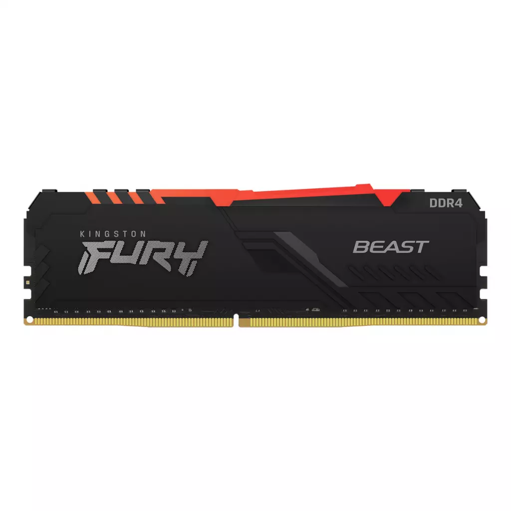 Модуль памяти для компьютера DDR4 16GB (2x8GB) 3600 MHz Fury Beast RGB Kingston Fury (ex.HyperX) (KF436C17BBAK2/16) - 4 Модуль памяти для компьютера DDR4 16GB (2x8GB) 3600 MHz Fury Beast RGB Kingston Fury (ex.HyperX) (KF436C17BBAK2/16) - 4