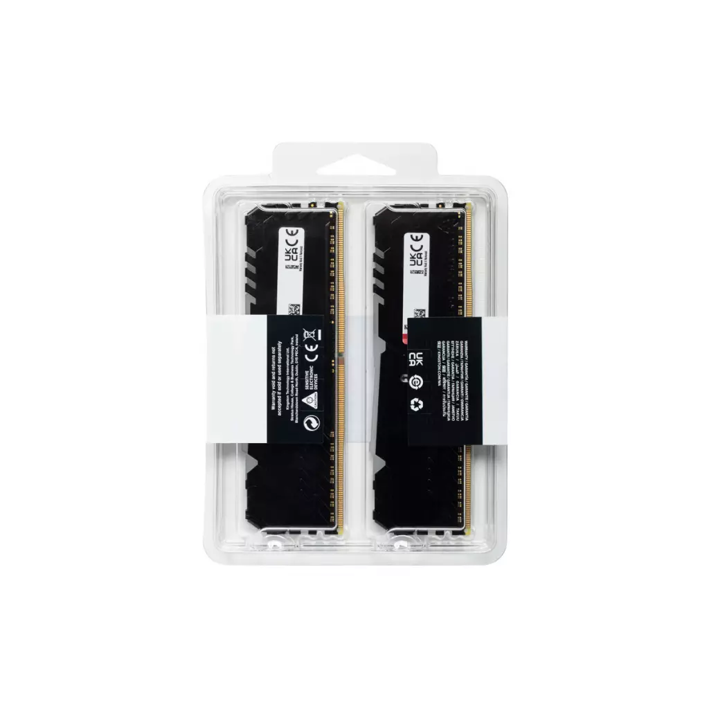 Модуль памяти для компьютера DDR4 16GB (2x8GB) 3600 MHz Fury Beast RGB Kingston Fury (ex.HyperX) (KF436C17BBAK2/16) - 6 Модуль памяти для компьютера DDR4 16GB (2x8GB) 3600 MHz Fury Beast RGB Kingston Fury (ex.HyperX) (KF436C17BBAK2/16) - 6