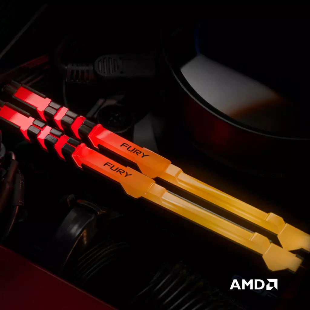 Модуль памяти для компьютера DDR4 16GB (2x8GB) 3600 MHz Fury Beast RGB Kingston Fury (ex.HyperX) (KF436C17BBAK2/16) - 10 Модуль памяти для компьютера DDR4 16GB (2x8GB) 3600 MHz Fury Beast RGB Kingston Fury (ex.HyperX) (KF436C17BBAK2/16) - 10