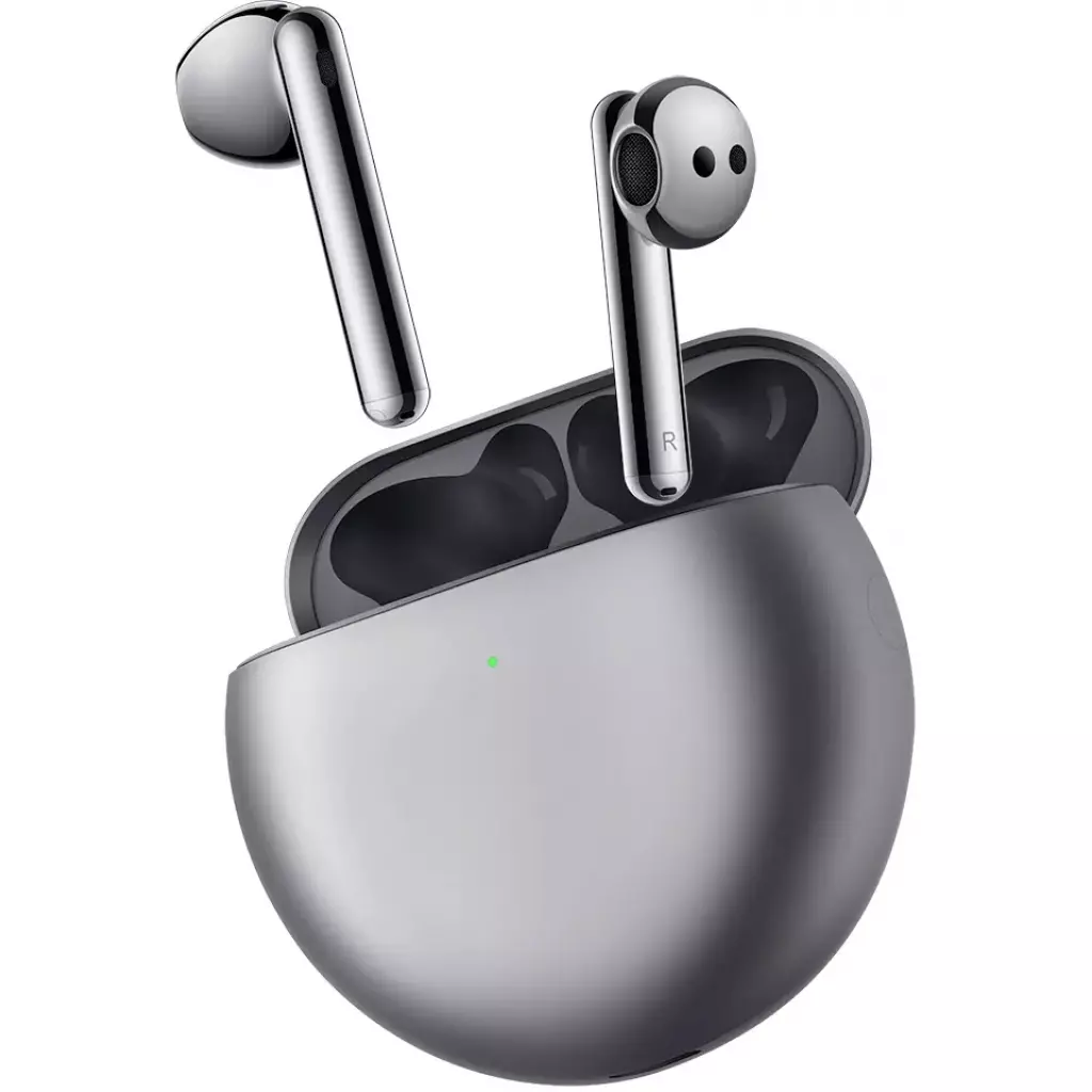Наушники Huawei Freebuds 4 Silver Frost (55034500) - 4 Наушники Huawei Freebuds 4 Silver Frost (55034500) - 4