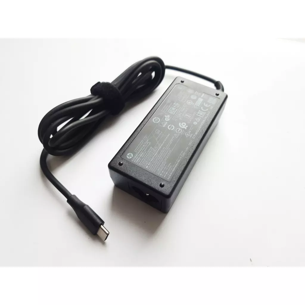 Блок питания к ноутбуку HP 45W TPN-CA08 15V, TYPE-C (A40335) - 1 Блок питания к ноутбуку HP 45W TPN-CA08 15V, TYPE-C (A40335) - 1