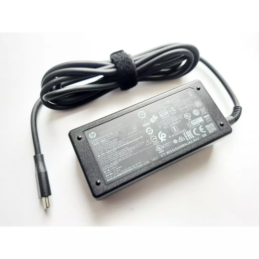 Блок питания к ноутбуку HP 45W TPN-CA08 15V, TYPE-C (A40335) - 2 Блок питания к ноутбуку HP 45W TPN-CA08 15V, TYPE-C (A40335) - 2