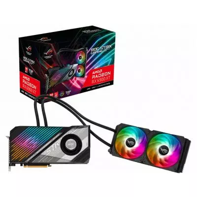Видеокарта ASUS Radeon RX 6900 XT 16Gb ROG STRIX LC TOP GAMING (ROG-STRIX-LC-RX6900XT-T16G-GAMING) - 7