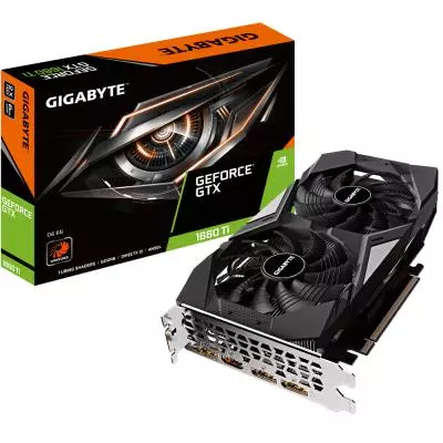 Видеокарта GIGABYTE GeForce GTX1660 Ti 6144Mb (GV-N166TD6-6GD)