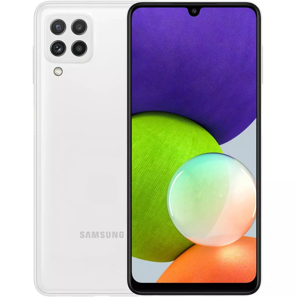 Мобильный телефон Samsung SM-A225F/128 (Galaxy A22 4/128GB) White (SM-A225FZWGSEK) - 8 Мобильный телефон Samsung SM-A225F/128 (Galaxy A22 4/128GB) White (SM-A225FZWGSEK) - 8