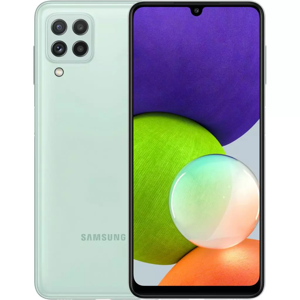 Мобильный телефон Samsung SM-A225F/64 (Galaxy A22 4/64GB) Light Green (SM-A225FLGDSEK) - 8 Мобильный телефон Samsung SM-A225F/64 (Galaxy A22 4/64GB) Light Green (SM-A225FLGDSEK) - 8