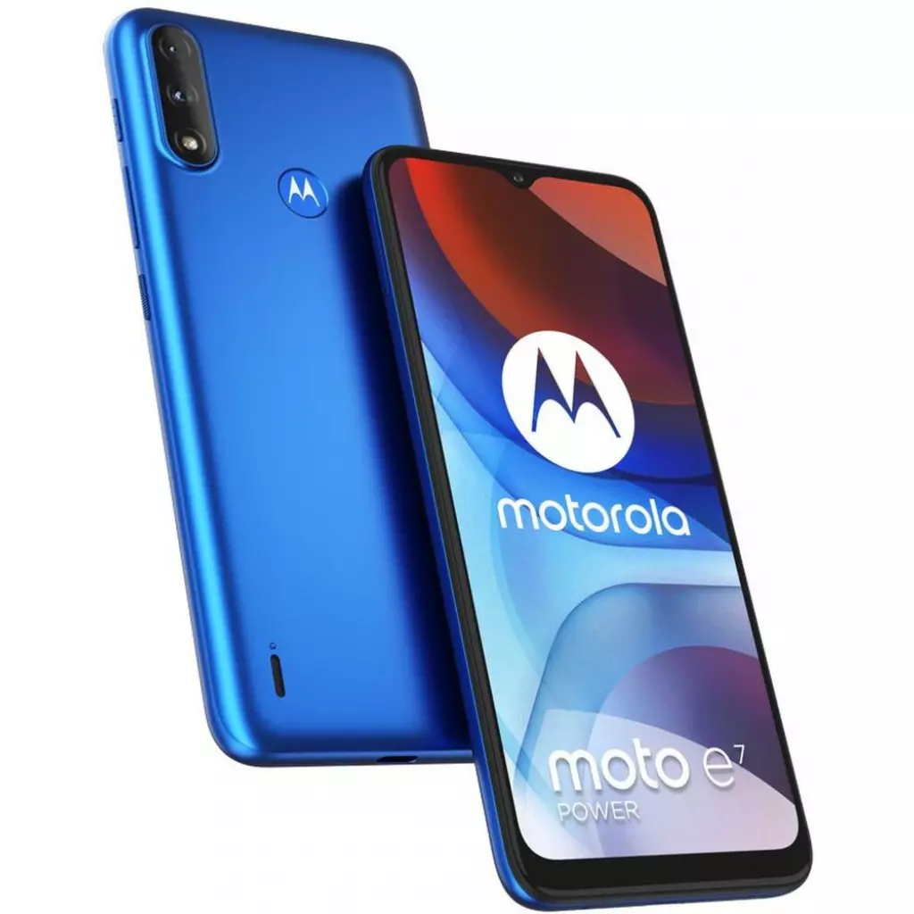 Мобильный телефон Motorola E7 Power 4/64 GB Tahiti Blue - 6 Мобильный телефон Motorola E7 Power 4/64 GB Tahiti Blue - 6